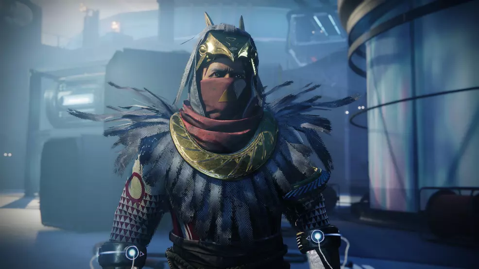 An image showing Osiris, without his Ghost Sagira.