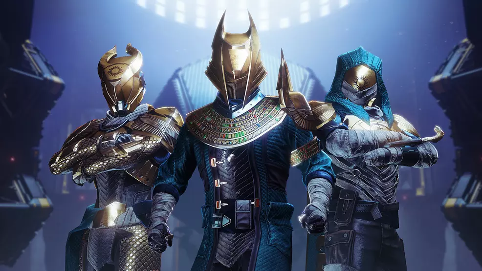 Three guardians standing together.