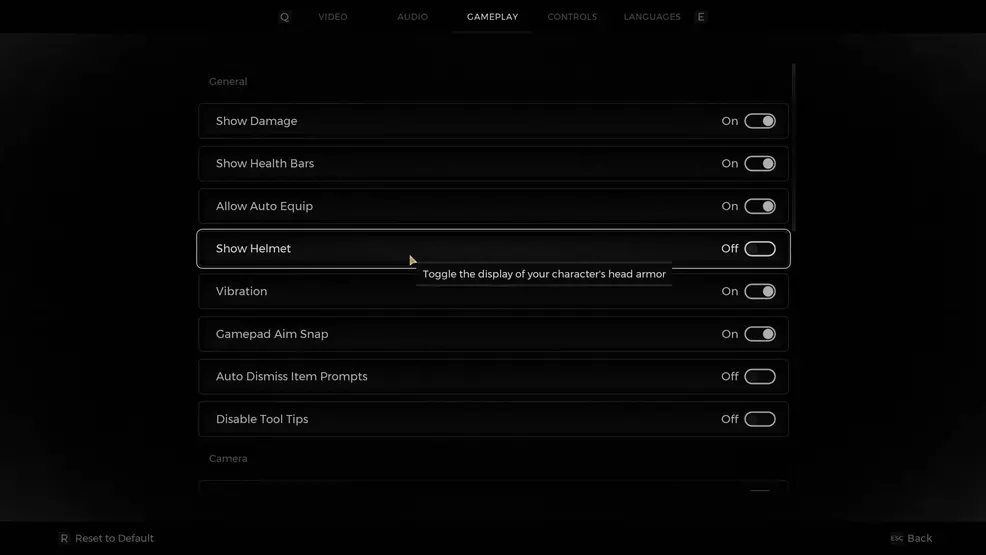 How to Hide Helmet in Remnant 2!