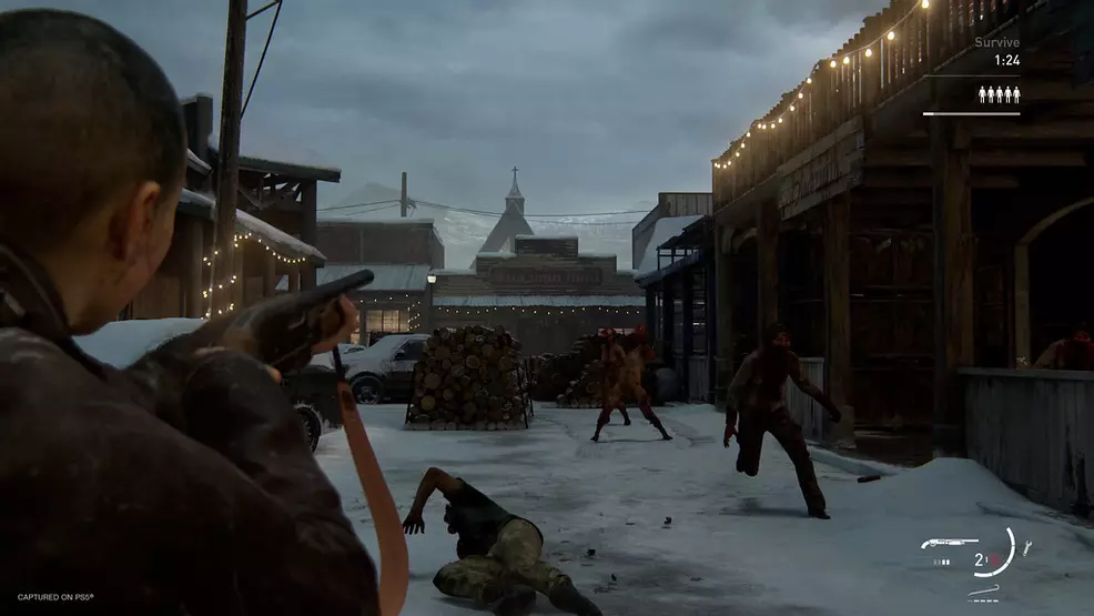 Taking your shot in The Last of Us Part 2 Remastered