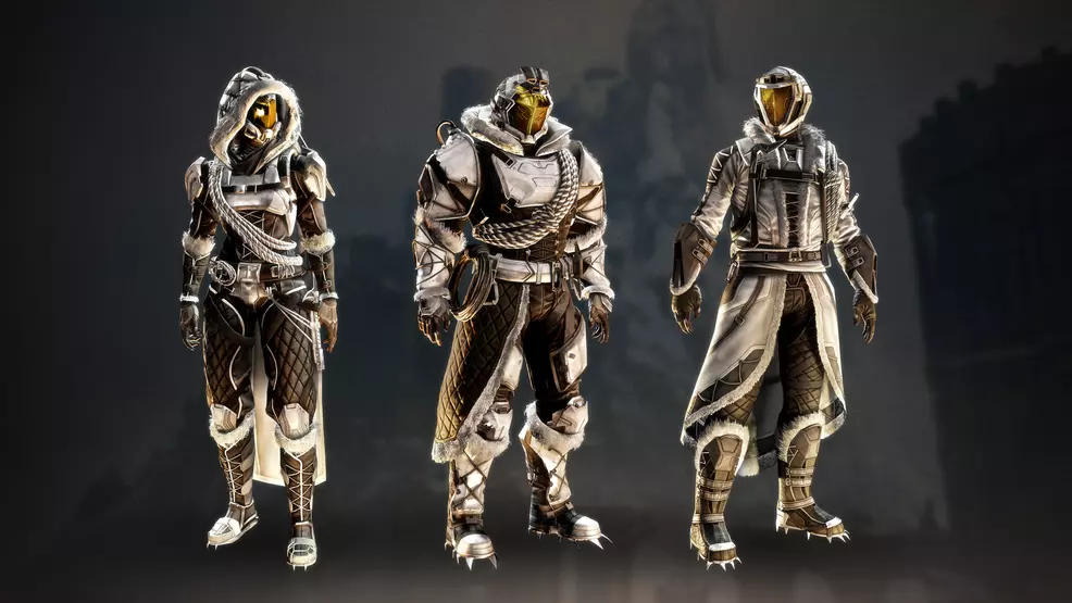 Warlord's Ruin armor for all three classes