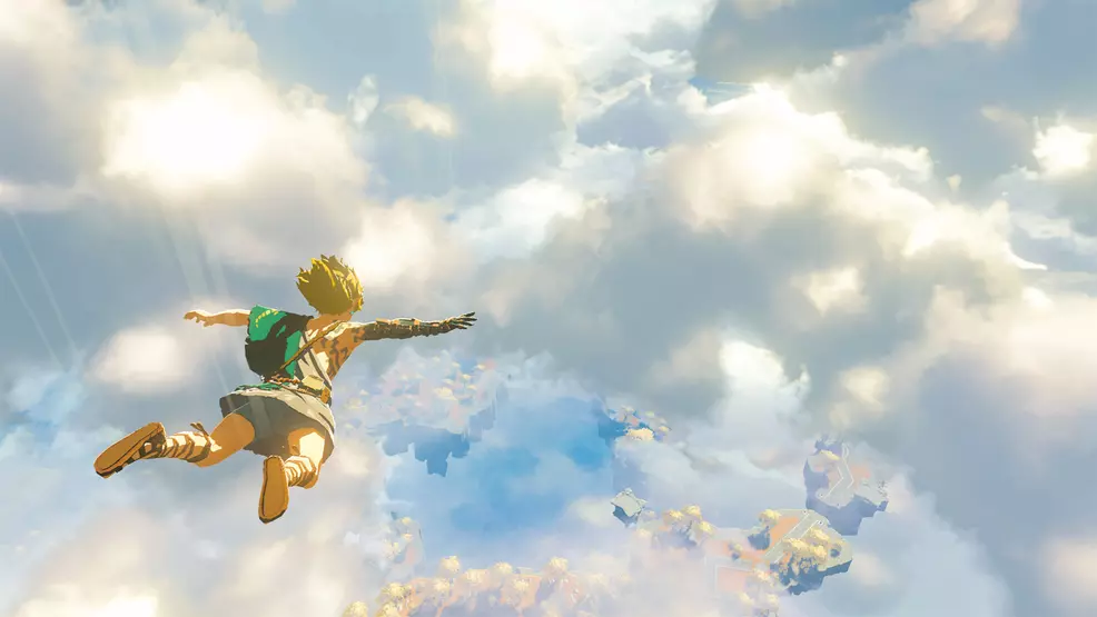 Links dives from a sky island