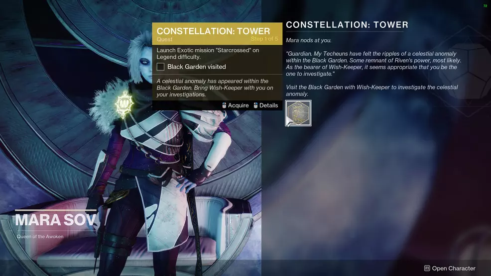 Mara Sov offers Constellation Tower