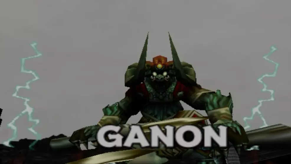 Ganon in The Legend of Zelda: Ocarina of Time.