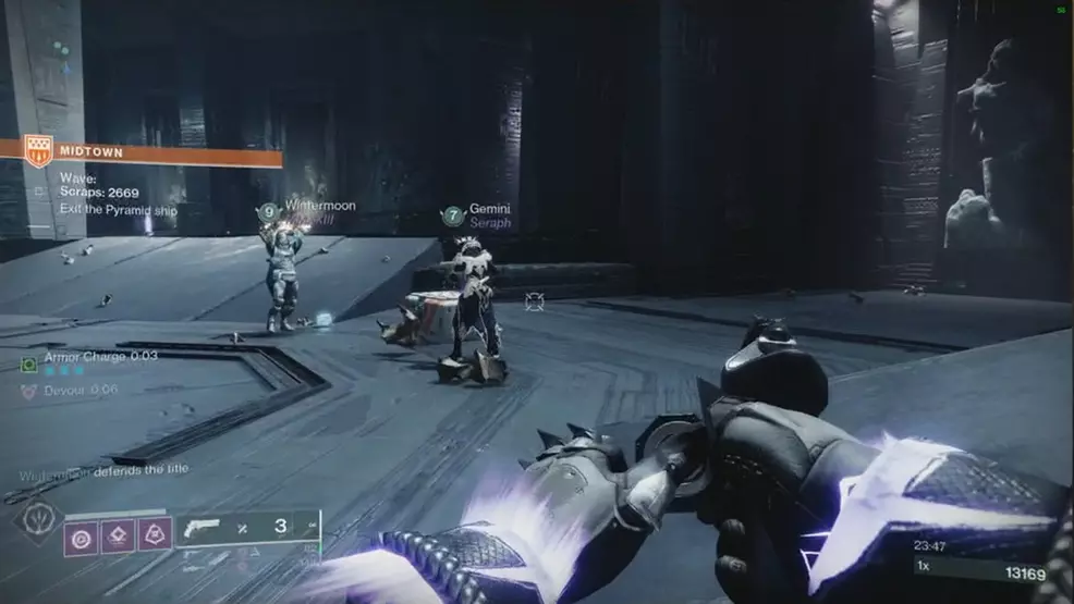 Destiny 2's Onslaught mode with cooldown between waves
