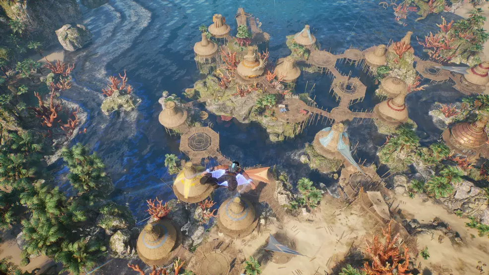 showing off the jetpack in outcast a new beginning