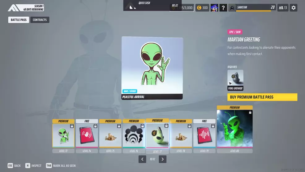 The Battle Pass in The Finals
