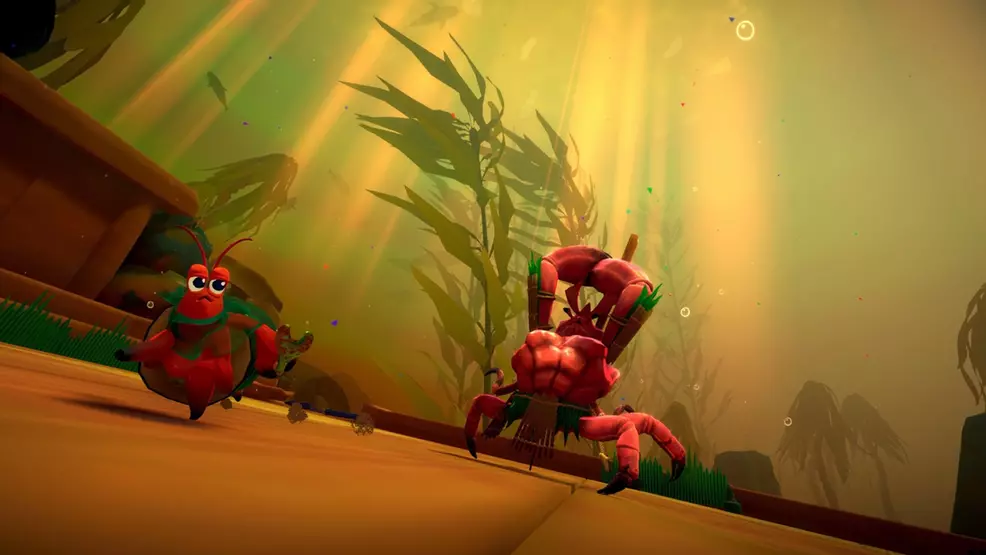 Another Crab's Treasure Game Review - Visuals and art style