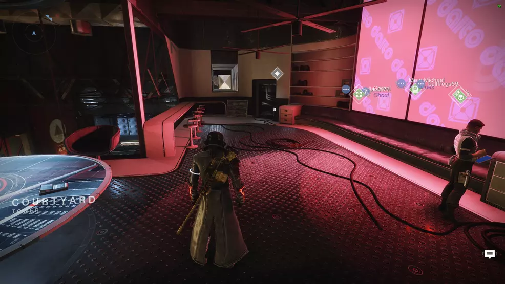 Looking at the double-back point after the vent