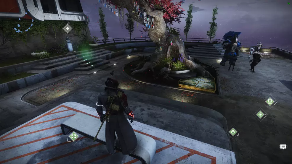 The Guardian Ranks tree and Cayde-6's memorial