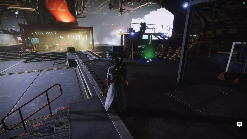 The chicken in cayde-6's spot in the Hangar