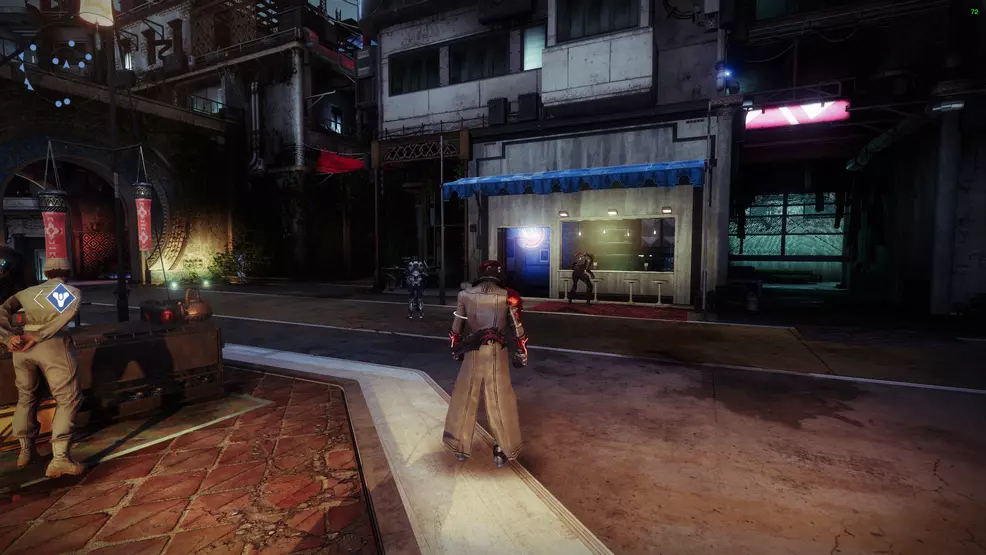 The ramen store in the bazaar