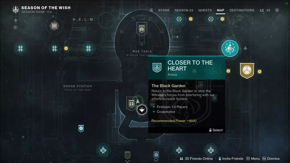 Closer to the Heart on the map of the HELM