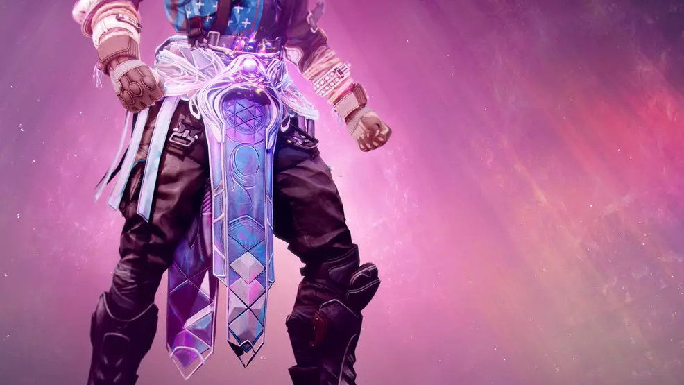 A Titan wearing its Exotic Mark
