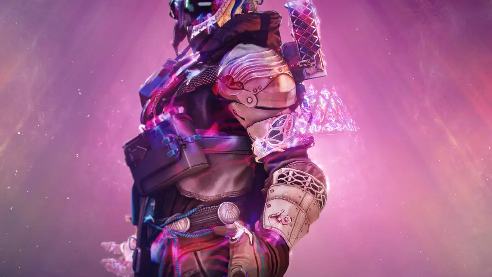 A Warlock wearing its Exotic Bond
