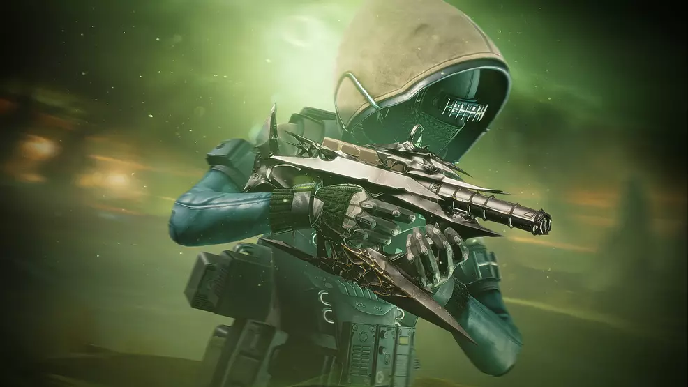 A Hunter holding an Osteo Striger