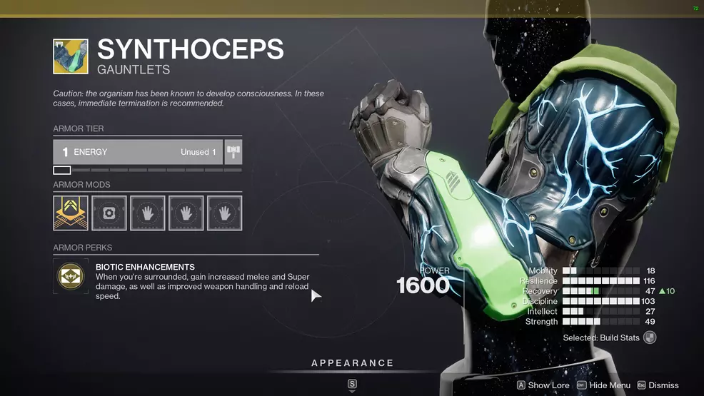 Inspecting Synthoceps