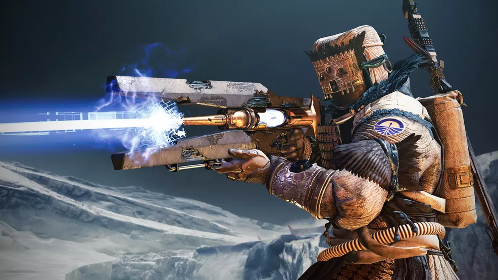 A Titan holding Divinity