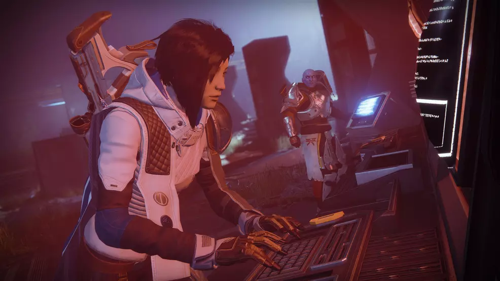 Ana Bray and Zavala at computer screens