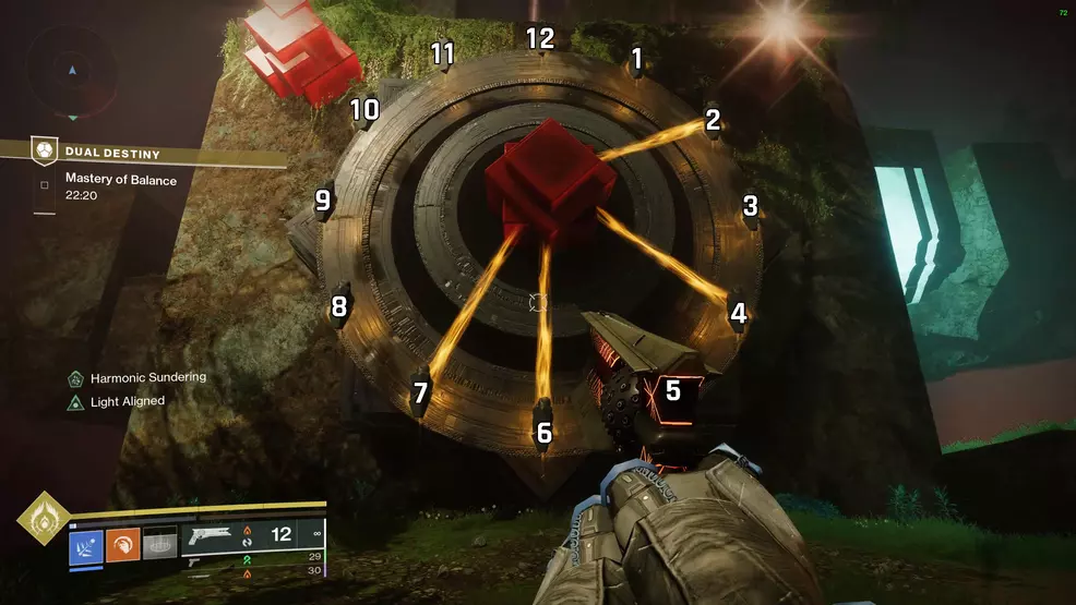 How to solve the clock puzzle in Dual Destiny