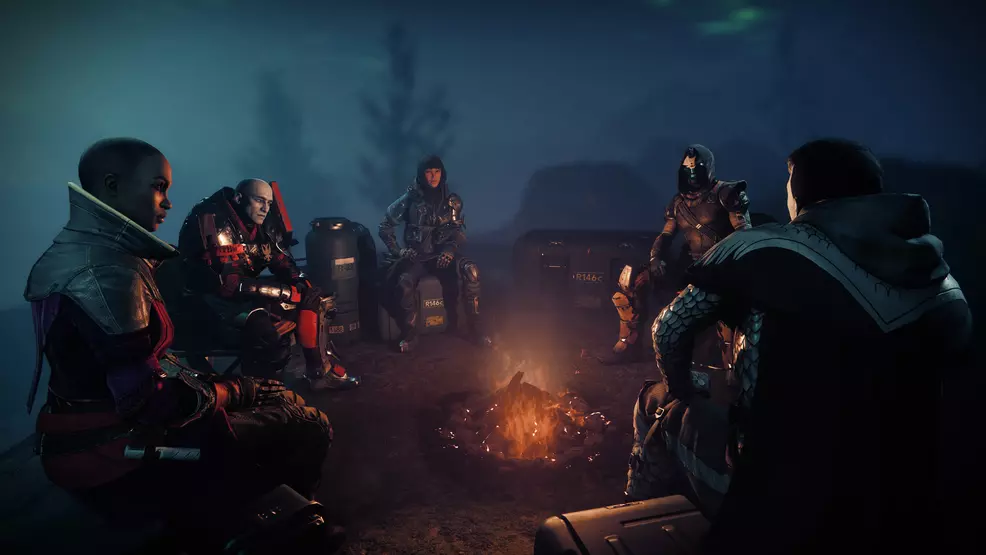 An image showing Ikora, Crow, Cayde, and Zavala in Destiny 2: The Final Shape