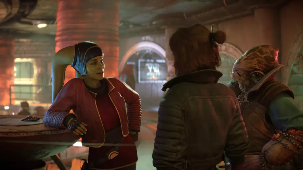 Eleera offers Kay a job in exchange for some information in Star Wars Outlaws
