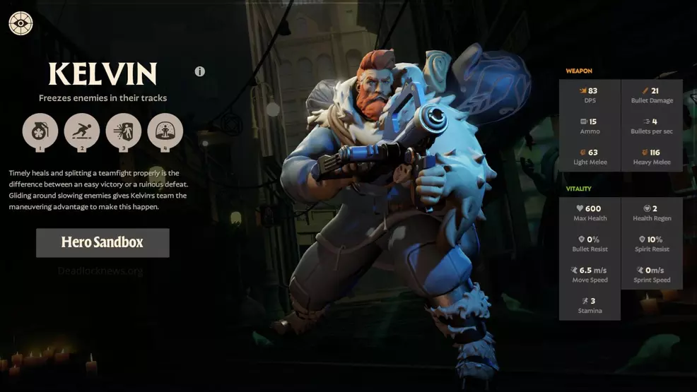 An image showing Kelvin in Deadlock