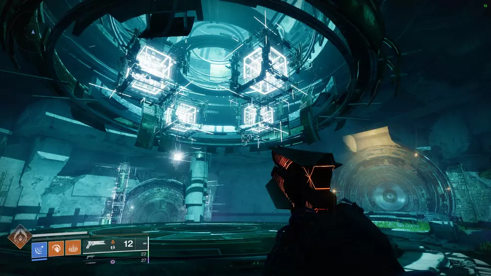 Looking at the cube puzzle in Encore