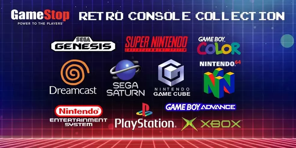 A GameStop ad indicating that it is now accepting retro game trade-ins