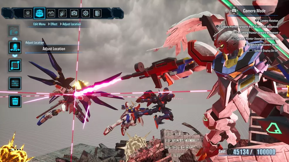 Combat in Gundam Breaker 4