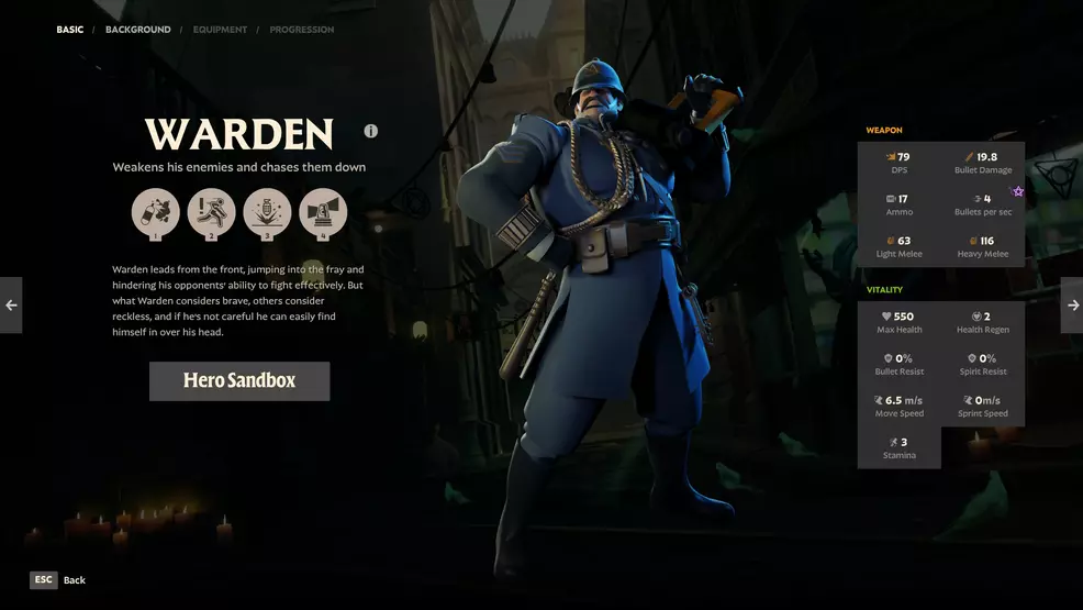 Warden from Deadlock