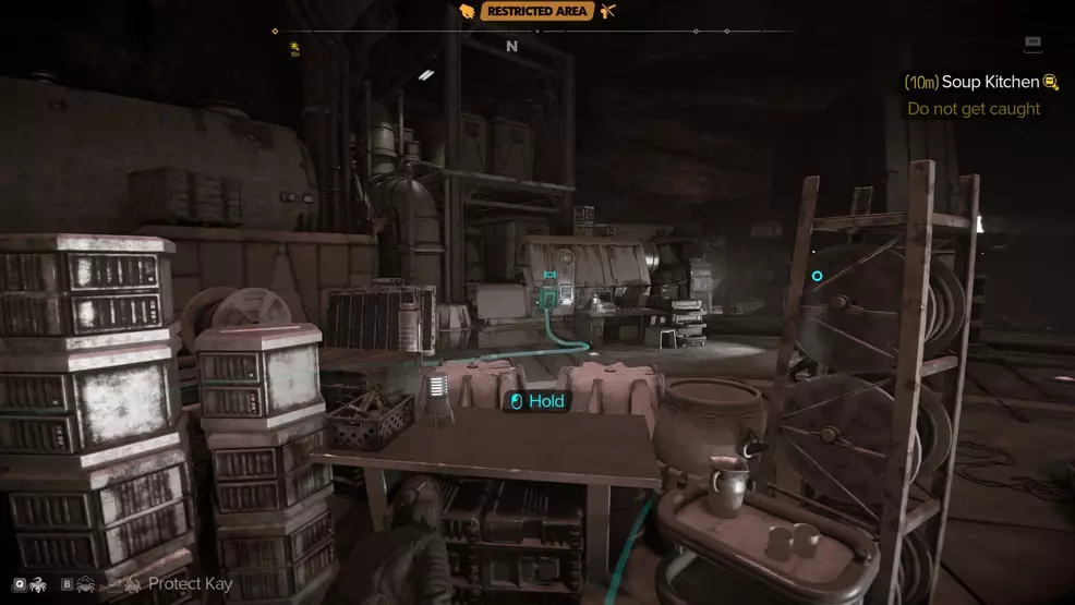 The fan switch in the Soup Kitchen Star Wars Outlaws
