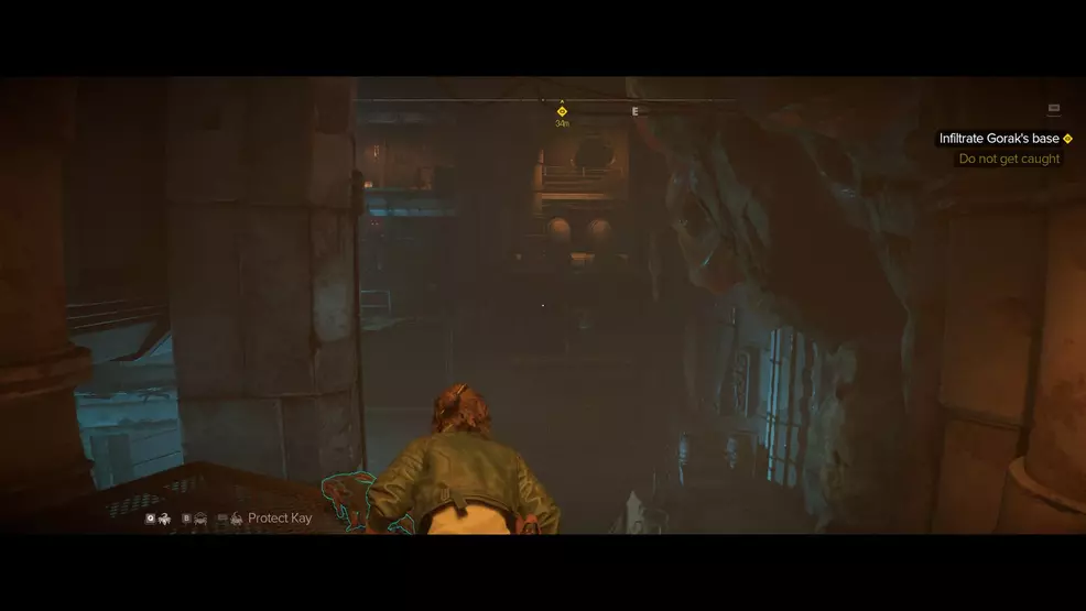 The hole in the far wall in Goraks in Star Wars Outlaws
