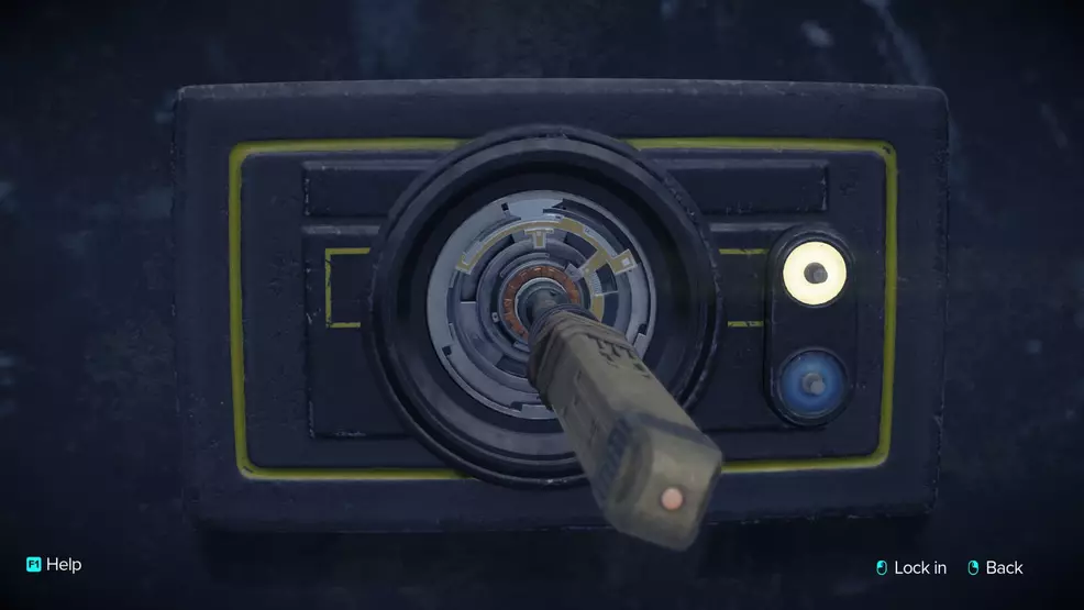 The lockpicking mechanic in Star Wars Outlaws