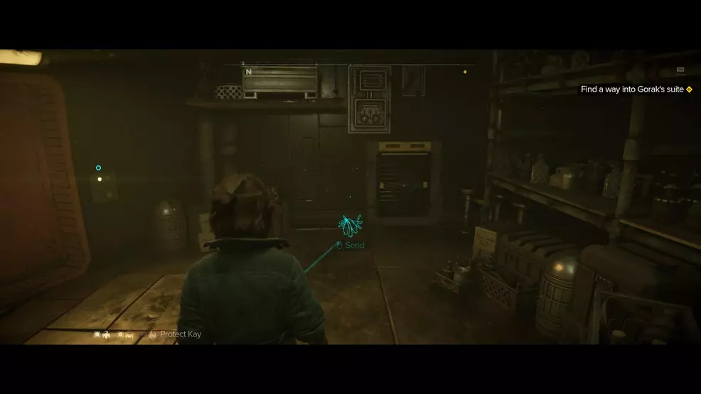 The vent that leads to Gorak's suite in Makal's Cantina in Star Wars Outlaws