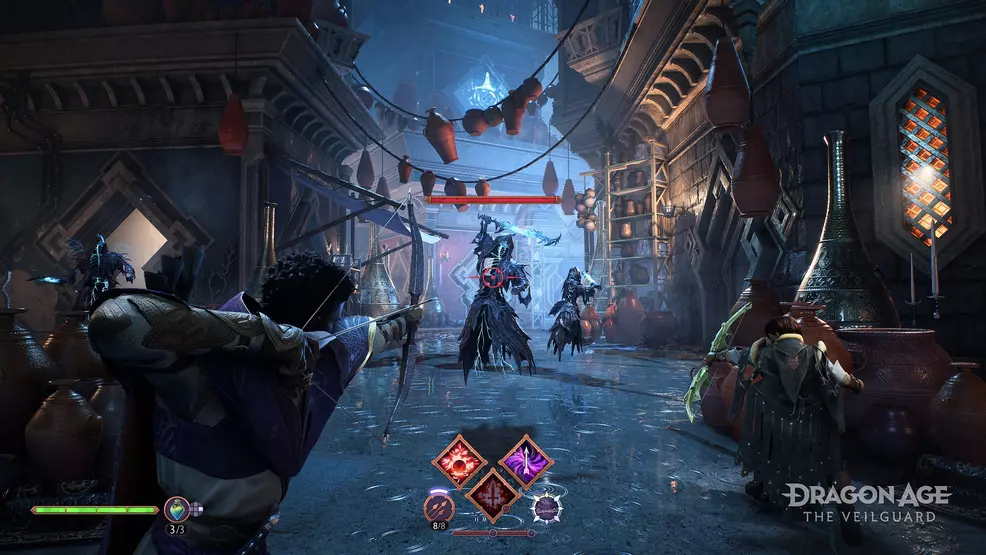 Firing arrows as a Rogue in Dragon Age: The Veilguard