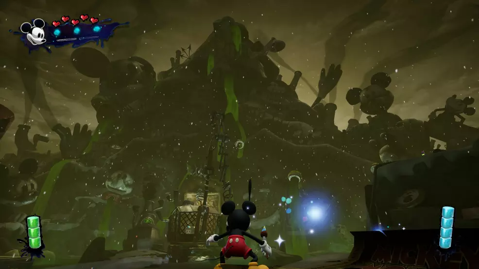 Mickeyjunk Mountain in Epic Mickey: Rebrushed
