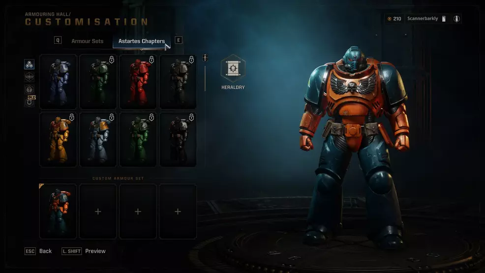 Custom Homebrew Chapter How to create your own Space Marine Chapter - Space Marine 2 | Shacknews