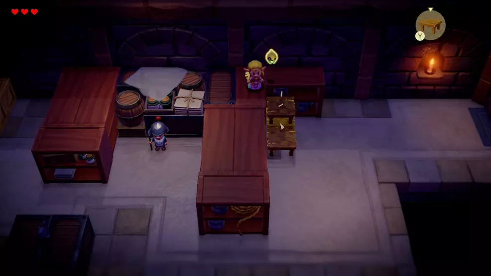 Making and climbing a stairs in Legend of Zelda: Echoes of Wisdom