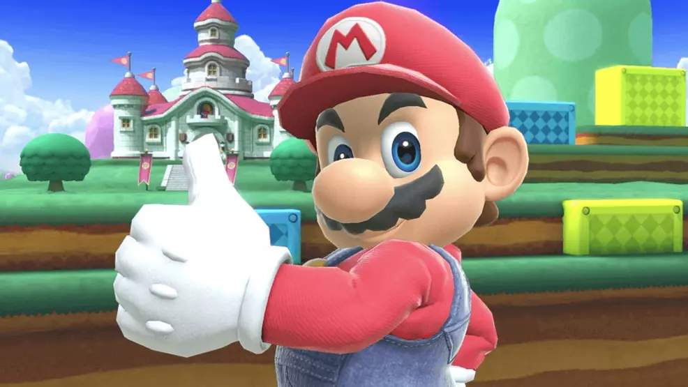 Mario from Super Smash Bros.