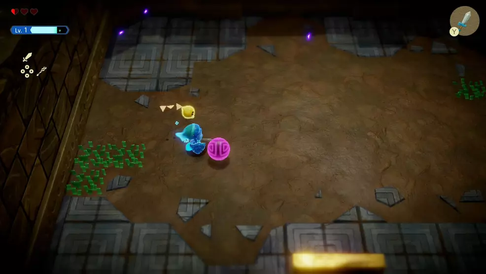 The weak point on the ground in The Legend of Zelda: Echoes of Wisdom