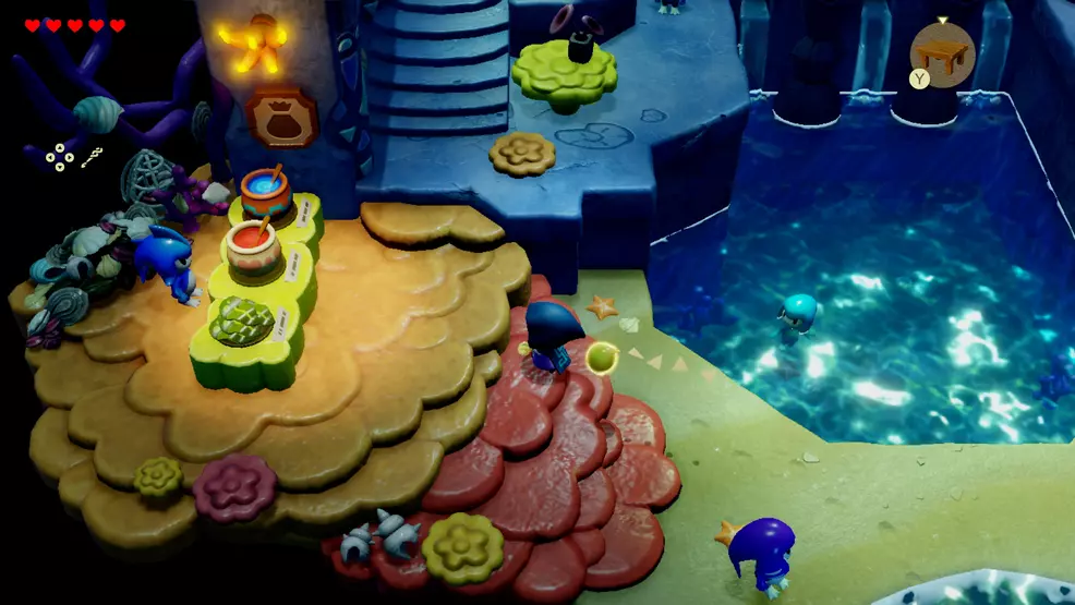 Zelda exploring Zora's Domain in The Legend of Zelda: Echoes of Wisdom