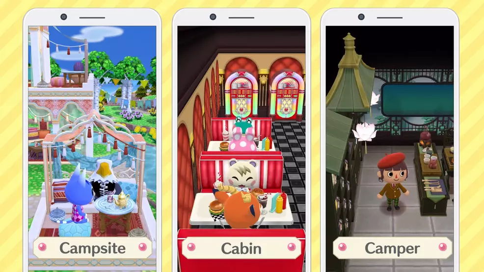 Image showing the campsite, cabin, and camper layouts