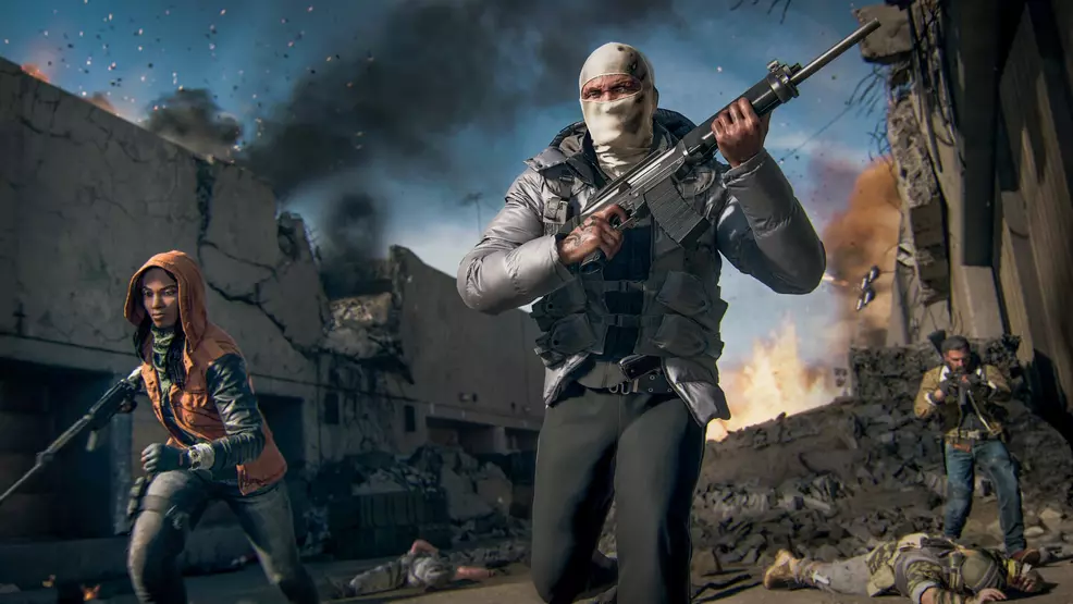Black Ops 2 crew looking for loot in Zombies mode