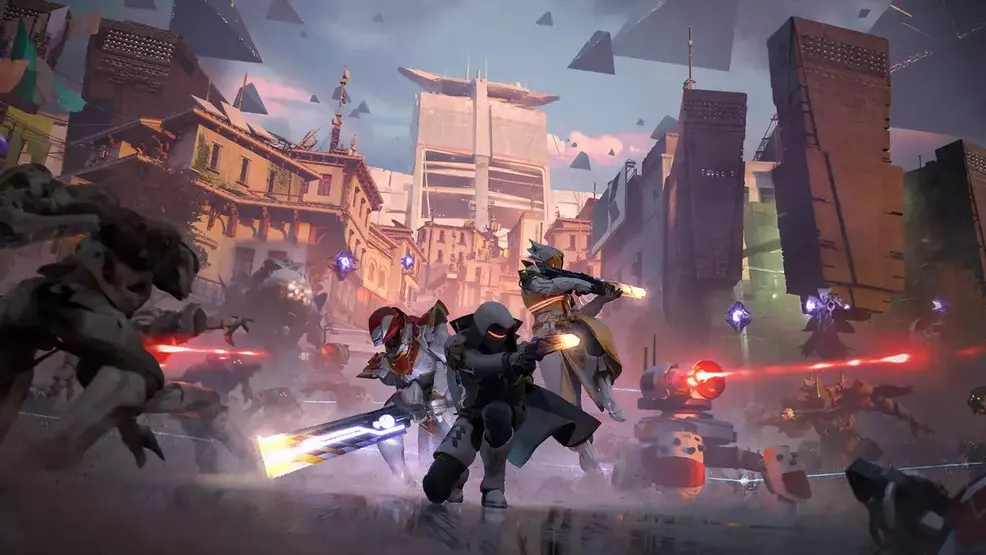 Destiny 2 2024 key art, depicting guardians in battle.