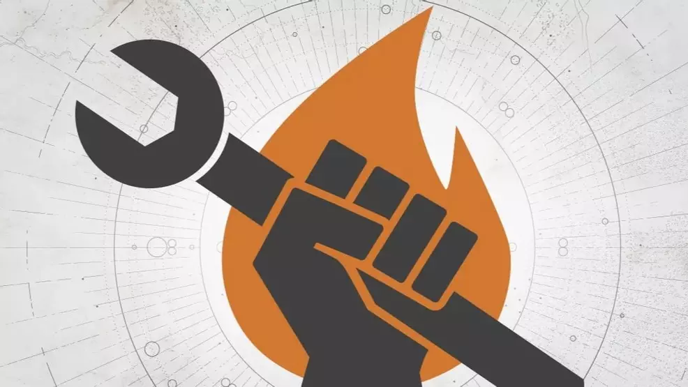 Destiny's patch icon, which is a fist holding a wrench.