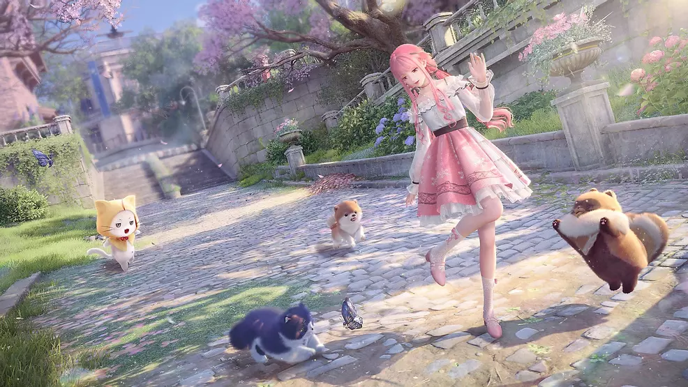 The animals you can gather floof from in Infinity Nikki