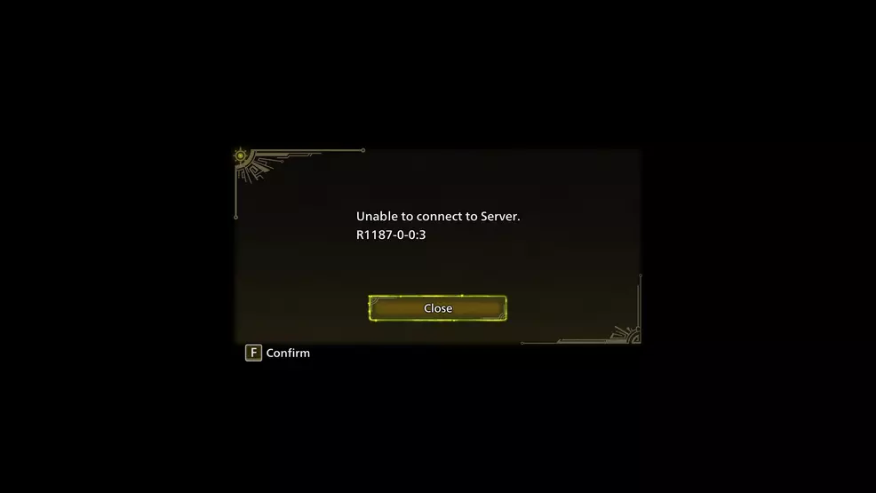 Error Code Monsters Unable to connect to server R1 187-0-0:3 - Monster Hunter Wilds | Shacknews