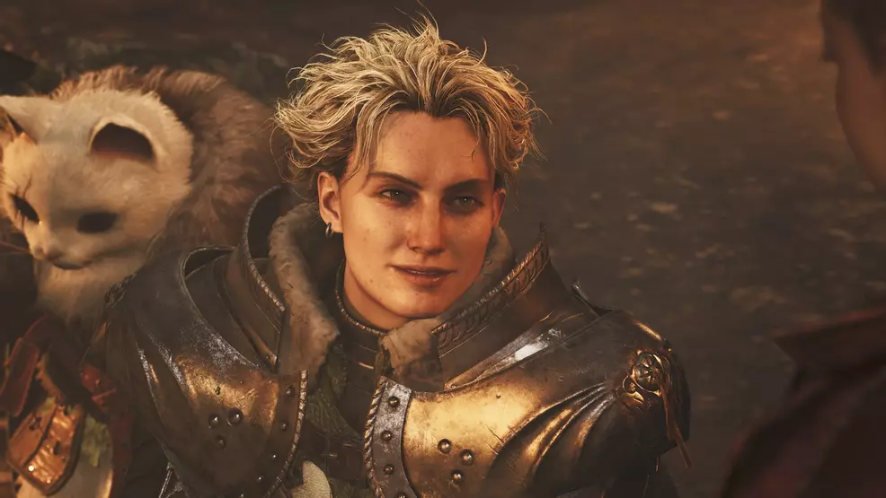 Olivia, leader of the hunter's expedition in Monster Hunter Wilds.