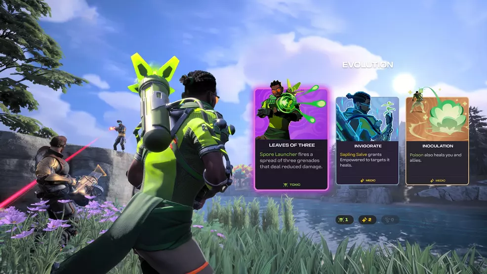 Character upgrades in Project ETHOS